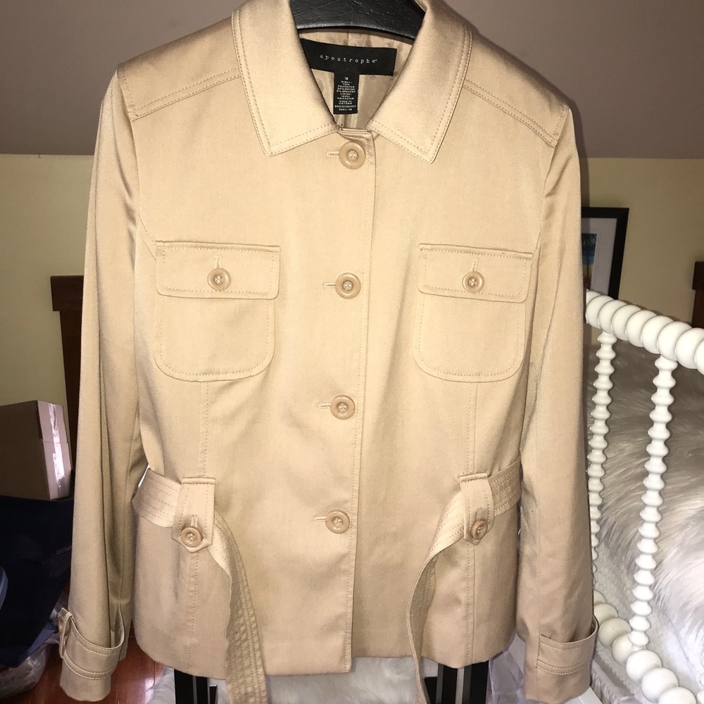 Apostrophe Safari Style Jacket